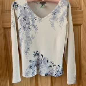 ANN TAYLOR SILK BLEND SWEATER